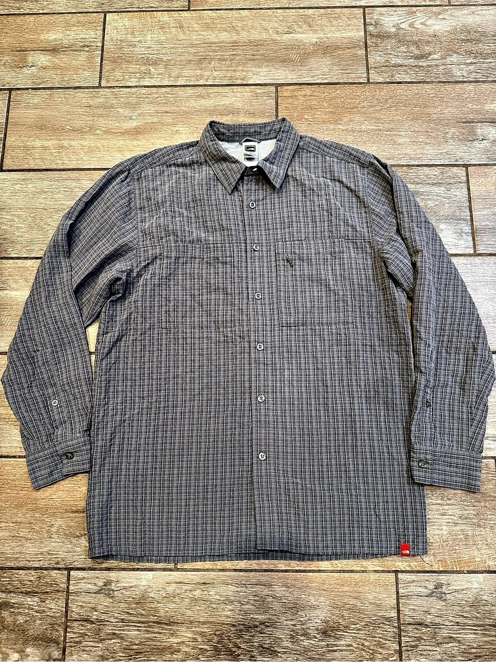 The North Face Men's Plaid Button Down Size Large